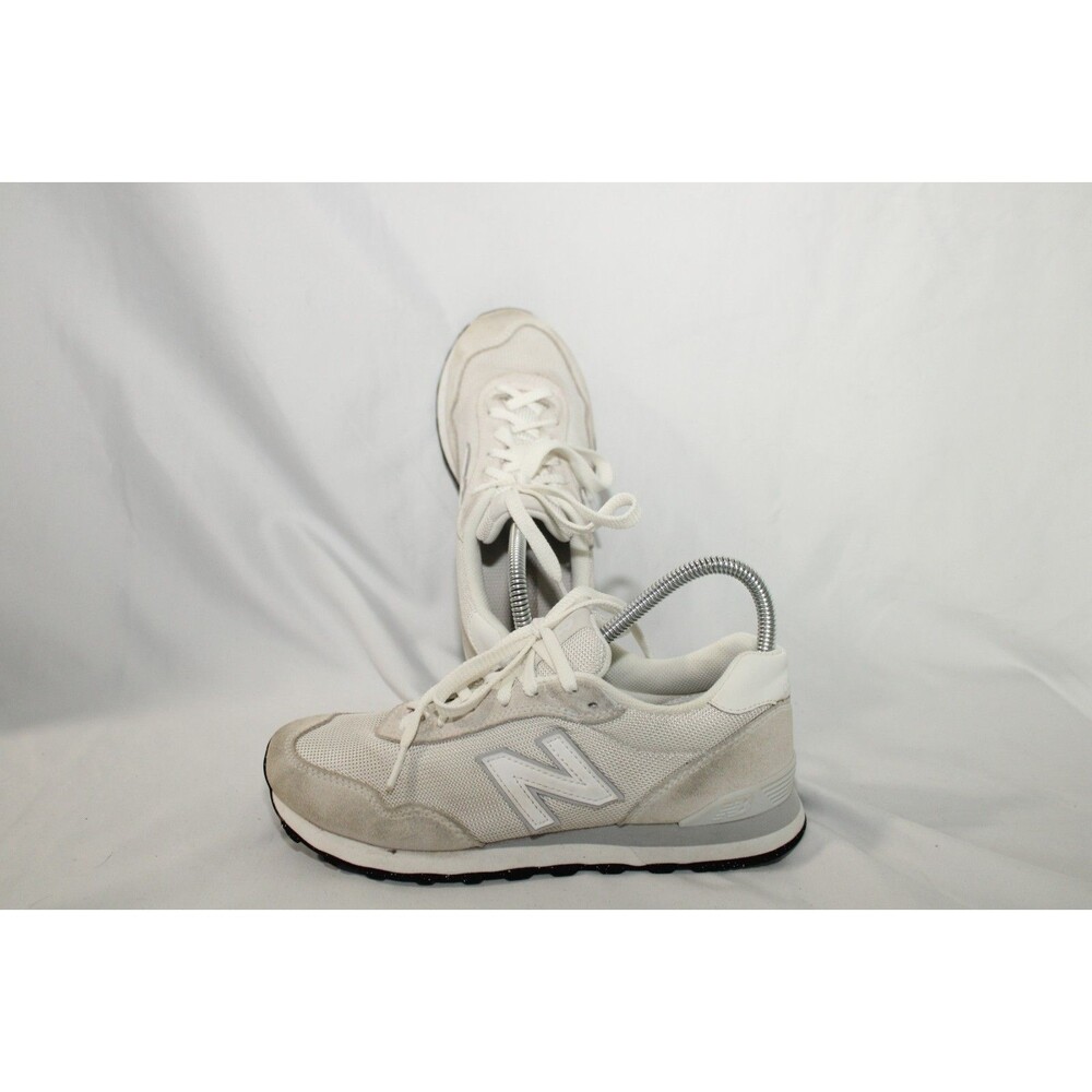 New Balance 515 V3 Womens White And Light Grey Sneakers Size 8 Stains on Suede
